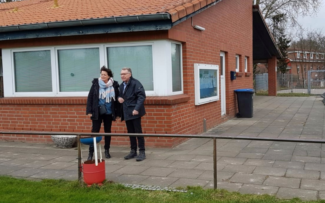 Spontanes Treffen auf dem Sportgelände SV Olympia