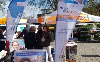 Wahlkampf in Bad Schwartau